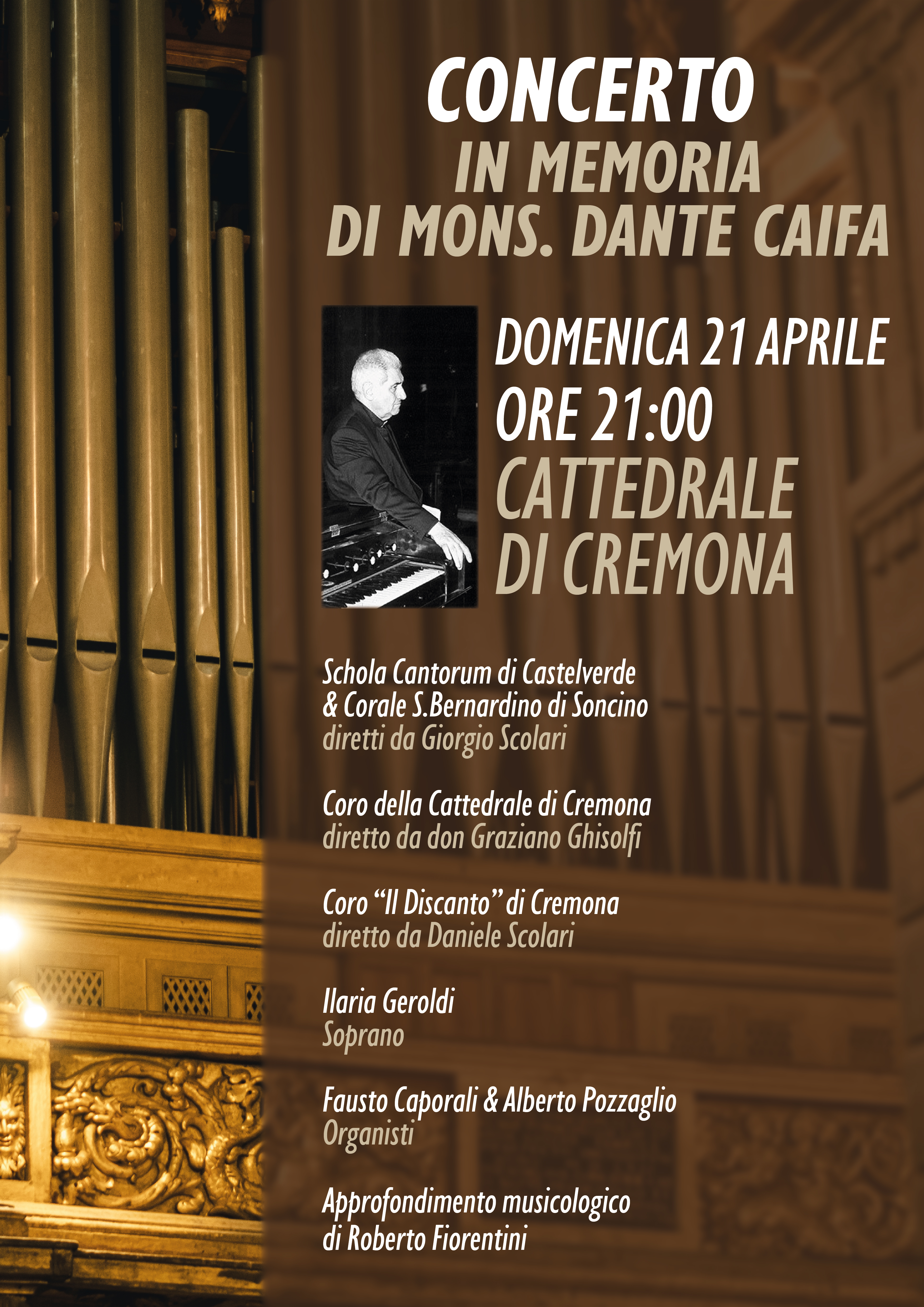 Concerto in ricordo di Mons. Dante Caifa